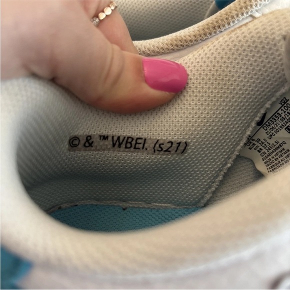 Nike Air Force 1 Low Hare Space Jam Bugs Lola Bunny DM3353-100 Size 6.5Y - Picture 9 of 13